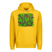 Lemon st patrick's day shamrock and leopard distressed Premium Hoodie - RanaPortraitStore