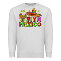 Dove Grey viva mexico Premium Sweatshirt - AdoDesignShop