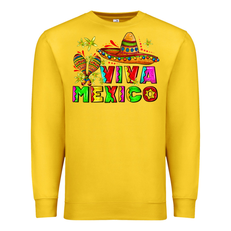 Viva Mexico Premium Sweatshirt by AdoDesignShop | Teevron