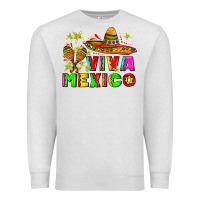 Oatmeal Heather viva mexico Premium Sweatshirt - AdoDesignShop