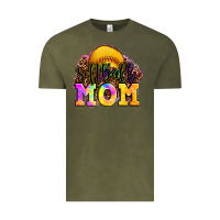 Vintage Olive softball mom Vintage Tee - OliviaCreatesArt