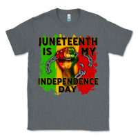 Charcoal Heather juneteenth is my independence day cowgirl Classic Tee - CowGirlArtShop