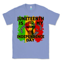 Colony Blue juneteenth is my independence day cowgirl Classic Tee - CowGirlArtShop