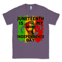 Lavender juneteenth is my independence day cowgirl Classic Tee - CowGirlArtShop