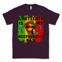 Plum juneteenth is my independence day cowgirl Classic Tee - CowGirlArtShop