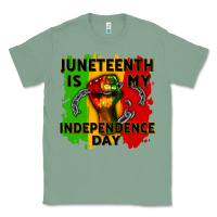Sage juneteenth is my independence day cowgirl Classic Tee - CowGirlArtShop
