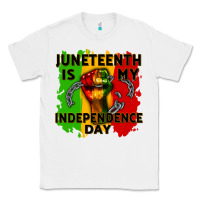 White juneteenth is my independence day cowgirl Classic Tee - CowGirlArtShop