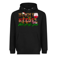 Black mommy needs her jingle juice Heavyweight Hoodie - AdoDesignShop