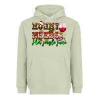 Matcha mommy needs her jingle juice Heavyweight Hoodie - AdoDesignShop