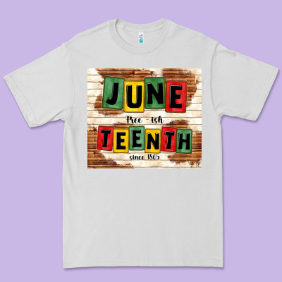 Juneteenth Free Ish Since 1865 Premium Tee Designed By Tumblerdesignbyshophia