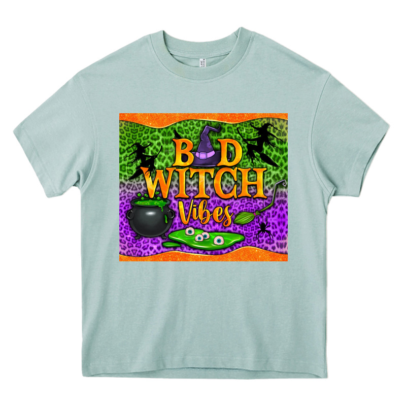 Bad Witch Vibes Heavy Core Tee by NancyCooperArtShop | Teevron