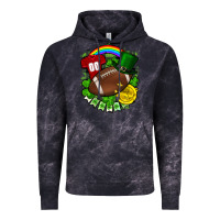 Cloud Black St. Patrick's Day American Football Vintage Hoodie - FaDigitalArtStudio