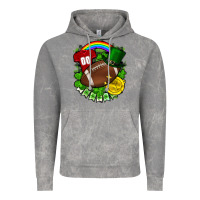 Cloud Rock St. Patrick's Day American Football Vintage Hoodie - FaDigitalArtStudio