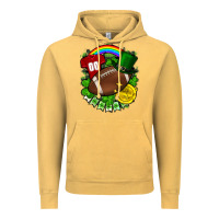 Vintage Mustard St. Patrick's Day American Football Vintage Hoodie - FaDigitalArtStudio