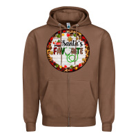 Chestnut santa's favorite custom medical occupation Zipper Hoodie - AdoDesignShop