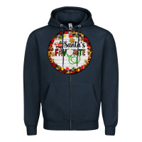 Navy santa's favorite custom medical occupation Zipper Hoodie - AdoDesignShop