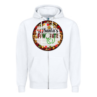 White santa's favorite custom medical occupation Zipper Hoodie - AdoDesignShop