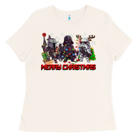 Bone merry christmas gnomies Ladies Tee - CowGirlArtShop