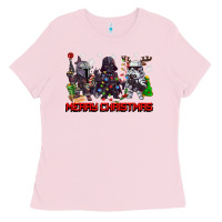 Merry Christmas Gnomies Ladies Tee | Teevron