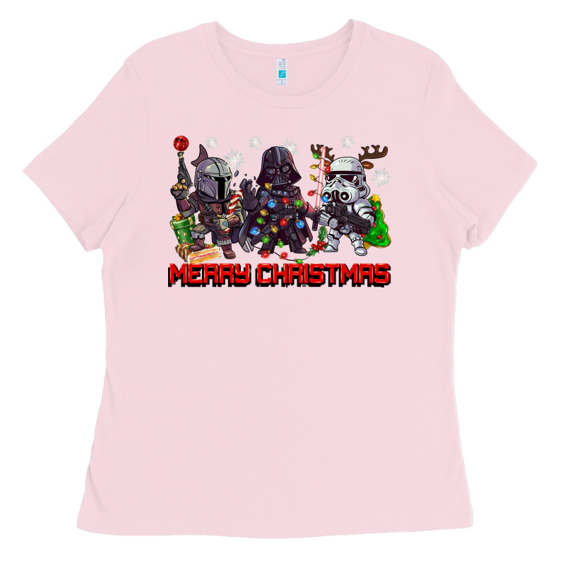 Merry Christmas Gnomies Ladies Tee by CowGirlArtShop | Teevron
