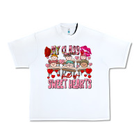 White Valentine's Day my class is full of sweet hearts Urban Heavy Tee - FaDigitalArtStudio