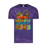 Cloud Purple country roads take me home olivia Vintage Tee - OliviaCreatesArt