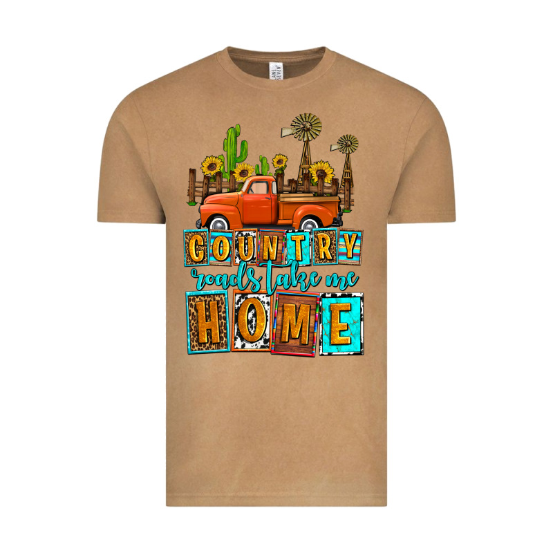 Country Roads Take Me Home Olivia Vintage Tee by OliviaCreatesArt | Teevron