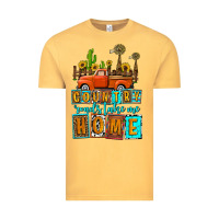 Vintage Mustard country roads take me home olivia Vintage Tee - OliviaCreatesArt