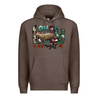 Coffee oh holy night Premium Hoodie - CowhideDigitalArt