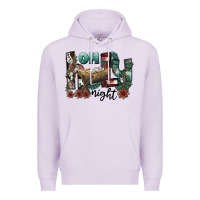 Lilac oh holy night Premium Hoodie - CowhideDigitalArt