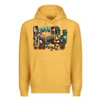 Mustard oh holy night Premium Hoodie - CowhideDigitalArt