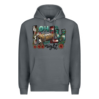 Rock oh holy night Premium Hoodie - CowhideDigitalArt