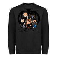 Black Dream Theater Heavyweight Sweatshirt - InspiraDesign