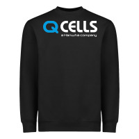Black Mesmerizing Q Cells Heavyweight Sweatshirt - InspiraDesign