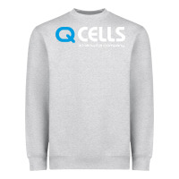 Heather Grey Mesmerizing Q Cells Heavyweight Sweatshirt - InspiraDesign