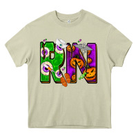 Mossy Halloween RN Registered Nurse Heavy Core Tee - NancyCooperArtShop