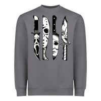 Storm knives horror movie friday halloween horror goth evil t shirt Heavyweight Sweatshirt - InspiraDesign