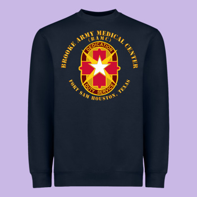 Brooke Army Medical Center Fort Sam Houston Tx Heavyweight Sweatshirt Designed By Inspiradesign