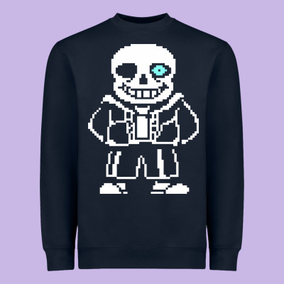 Undertale Sans Heavyweight Sweatshirt Designed By Inspiradesign