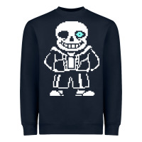 Navy undertale sans Heavyweight Sweatshirt - InspiraDesign