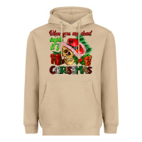 Mushroom when you are dead inside its Christmas Heavyweight Hoodie - AdoDesignShop