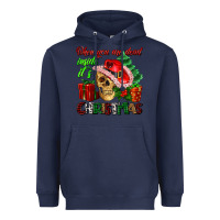 Navy when you are dead inside its Christmas Heavyweight Hoodie - AdoDesignShop