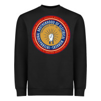 Black IBEW electrician Heavyweight Sweatshirt - InspiraDesign