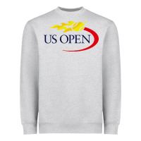 Heather Grey us open tennis Heavyweight Sweatshirt - InspiraDesign
