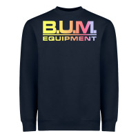 Navy vintage bum equipment 02 Heavyweight Sweatshirt - InspiraDesign