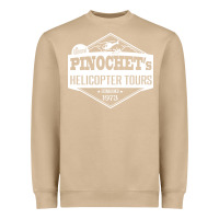 Mushroom Pinochet Helicopter Tours Heavyweight Sweatshirt - InspiraDesign