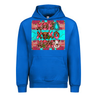 Cobalt xoxo calf heifer Urban Hoodie - JahusDesignShop