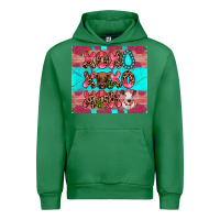 Emerald xoxo calf heifer Urban Hoodie - JahusDesignShop