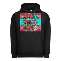 Pigment Black xoxo calf heifer Urban Hoodie - JahusDesignShop
