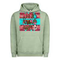 Pigment Oil Green xoxo calf heifer Urban Hoodie - JahusDesignShop